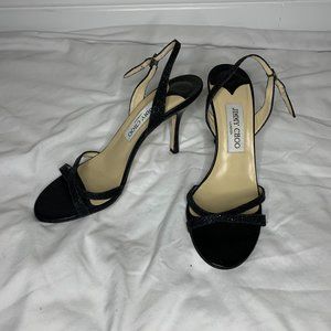 black jimmy choo heels vintage